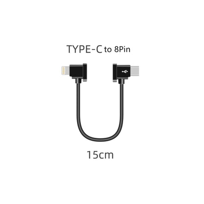 Sunnylife TY-X9304 Suitable For DJI Mavic Air 2S / DJI FPV Flight Glasses V2 / Mavic Mini2 / Osmo Pocket 2 Mobile Phone Tablet Cable 15cm Type-C to 8 Pin Cable - Other Accessories by PMC Jewellery | Online Shopping South Africa | PMC Jewellery | Buy Now Pay Later Mobicred