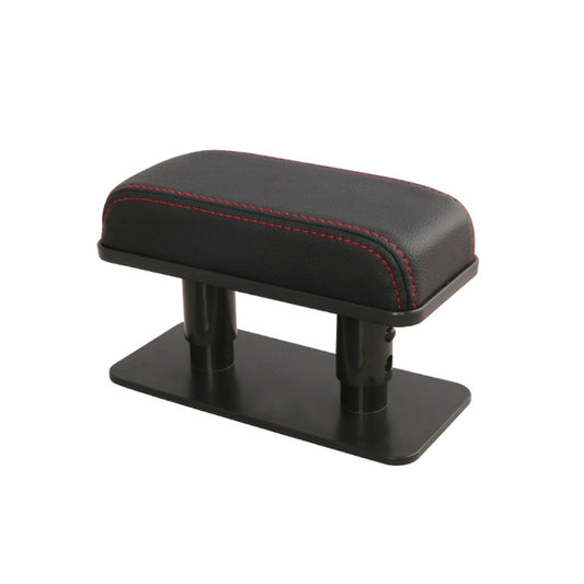 Car Arm Handle Seat Left Hand Elbow Tray Universal Leather Increasing Pad Central Armrest Box(Black+Red Line) - Seat Accessories by PMC Jewellery | Online Shopping South Africa | PMC Jewellery | Buy Now Pay Later Mobicred