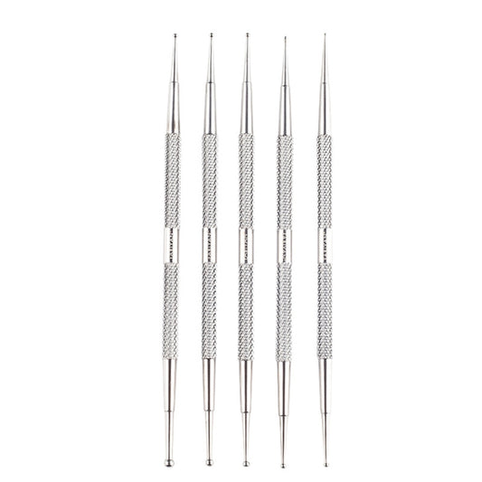 SKU000603 Stainless Steel Alloy Nail Point Drill Pen - Nail Art Equipment by PMC Jewellery | Online Shopping South Africa | PMC Jewellery | Buy Now Pay Later Mobicred