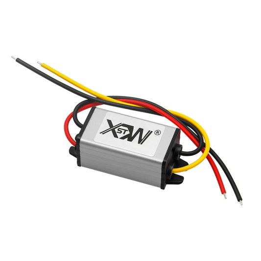 XWST DC 12/24V To 5V Converter Step-Down Vehicle Power Module, Specification: 12/24V To 5V 5A Small Aluminum Shell -  by PMC Jewellery | Online Shopping South Africa | PMC Jewellery | Buy Now Pay Later Mobicred