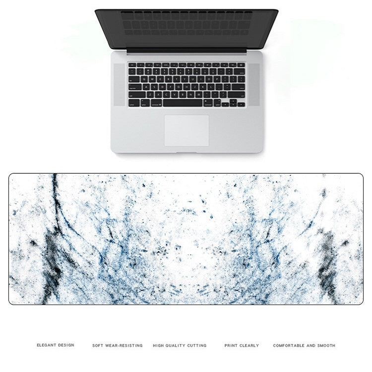 400x900x4mm Marbling Wear-Resistant Rubber Mouse Pad(Blue Crystal Marble) - Mouse Pads by PMC TechLife | Online Shopping South Africa | PMC TechLife | Buy Now Pay Later Mobicred