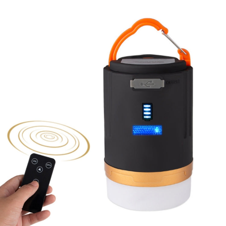 YD-29 Remote Control Camping Light Outdoor Lighting Portable USB Tent Light LED Lantern Lamp(Black) - Camping Lighting by PMc TechLife | Online Shopping South Africa | PMc TechLife | Buy Now Pay Later Mobicred