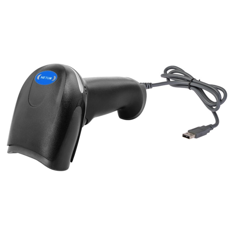 NETUM F5 Anti-Slip And Anti-Vibration Barcode Scanner, Model: Wired Laser - Barcode Scanner by NETUM | Online Shopping South Africa | PMC Jewellery | Buy Now Pay Later Mobicred