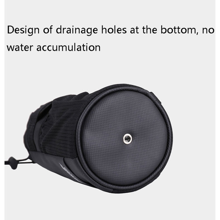 Rhinowalk RK9100B Riding Insulation Water Bottle Bag Portable Bicycle Kettle Tool Package(Black) - free shipping - PMC TechLife - Order now!