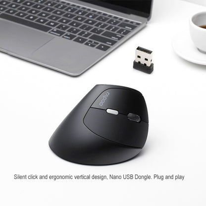 Rapoo MV20 Ergonomic Wireless Silent Vertical Mouse(Silent Version) - Wireless Mice by Rapoo | Online Shopping South Africa | PMC Jewellery | Buy Now Pay Later Mobicred