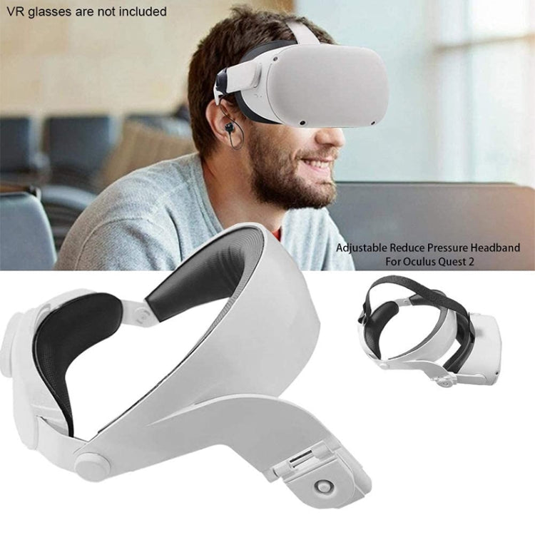 VR Comfortable Do Not Press Your Face Headset Ergonomic VR Headset For Oculus Quest2 - VR Accessories by PMC Jewellery | Online Shopping South Africa | PMC Jewellery | Buy Now Pay Later Mobicred