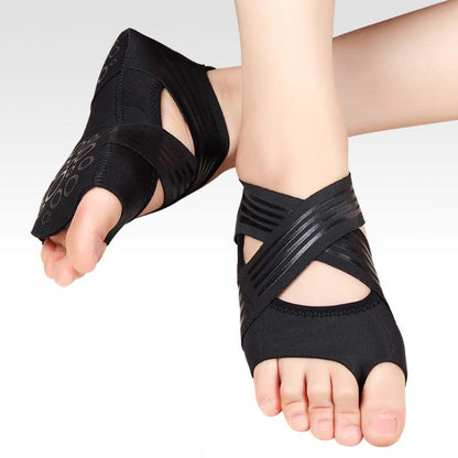 A Pair Fitness Soft-Soled Lightweight Non-Slip Yoga Shoes Five-Finger Dance Shoes, Size: 37 / 38(Black) - Yoga Socks & Shoes by PMC Jewellery | Online Shopping South Africa | PMC Jewellery