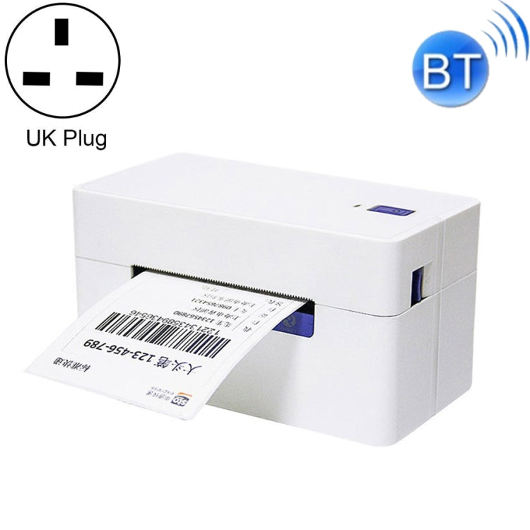 QIRUI 104mm Express Order Printer Thermal Self-adhesive Label Printer, Style:QR-488BT(UK Plug) - Printer by PMC Jewellery | Online Shopping South Africa | PMC Jewellery | Buy Now Pay Later Mobicred