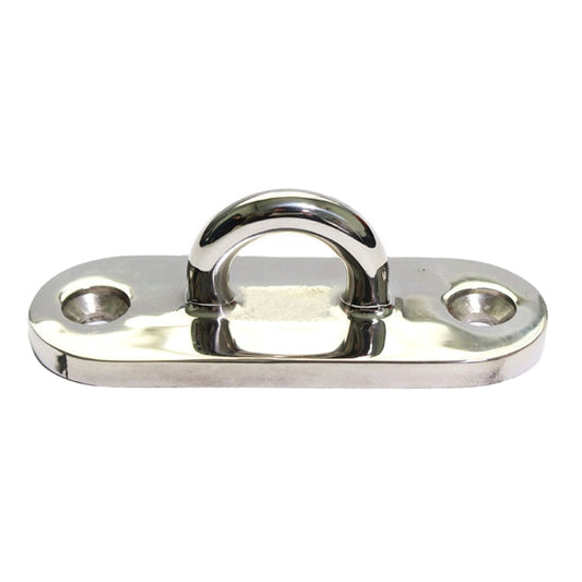 316 Stainless Steel Oval Boat Plate Seat Hand Rowing Boat Fixed Seat Accessories, Specification: 88mm - Marine Accessories & Parts by PMC Jewellery | Online Shopping South Africa | PMC Jewellery | Buy Now Pay Later Mobicred