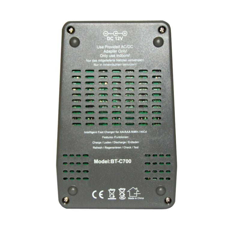 OPUS Smart Battery Charger Multifunctional Measuring Internal Resistance Backlight Charger, EU Plug, Model: BT-C700 - free shipping - PMC Jewellery - Order now!