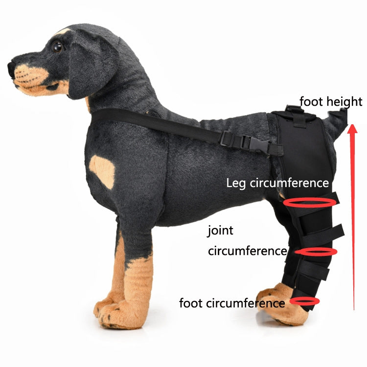 Pet Dog Leg Knee Guard Surgery Injury Protective Cover, Size: XS(Black) - Protective & Protection by PMC Jewellery | Online Shopping South Africa | PMC Jewellery