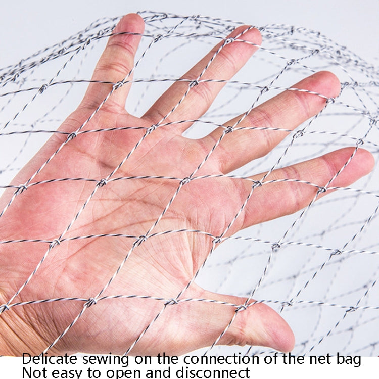 Foldable Stainless Steel Dip Net Head Fishing Net, Specification: Solid 50cm Big Mesh - Fishing Net by PMc TechLife | Online Shopping South Africa | PMc TechLife | Buy Now Pay Later Mobicred