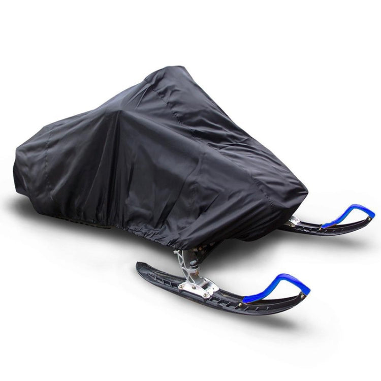 Outdoor Snowmobile Waterproof And Dustproof Cover UV Protection Winter Motorcycle Cover, Size: 368x130x121cm(Black) - Raincoat by PMC Jewellery | Online Shopping South Africa | PMC Jewellery | Buy Now Pay Later Mobicred