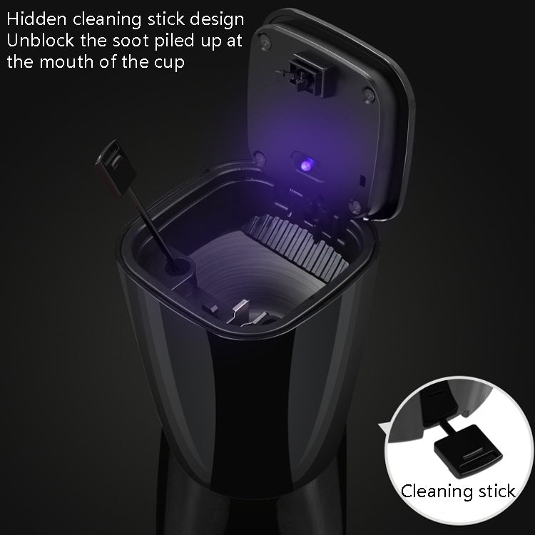 Automotive Supplies Car Loaded Ashtray(Bright Black) - Ashtrays by PMC TechLife | Online Shopping South Africa | PMC TechLife | Buy Now Pay Later Mobicred