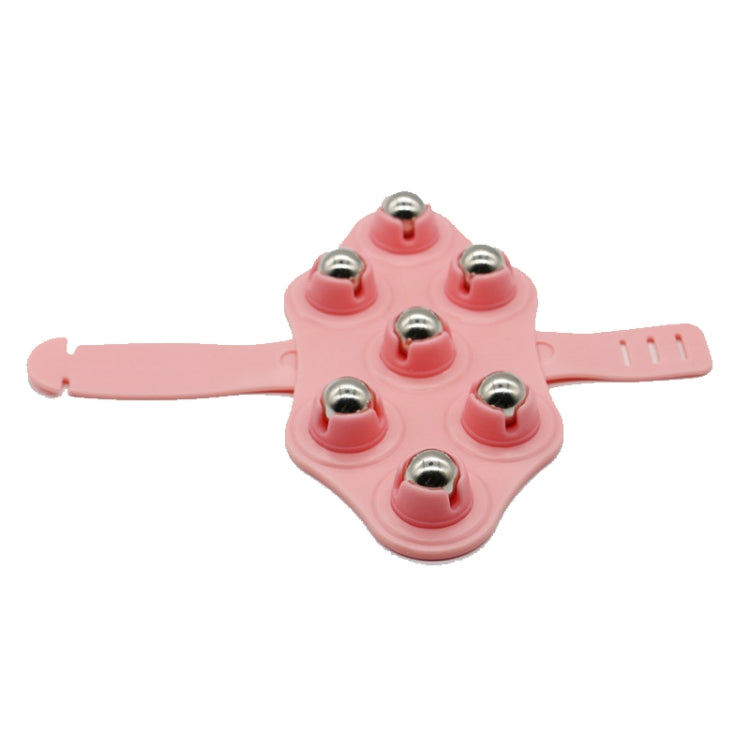 Seven-ball Massager Multifunctional Five-element Meridian Brush Lymphatic Dredging Roller-ball Massager, Shape: Plus Magnetic Blue - free shipping - PMC TechLife - Order now!
