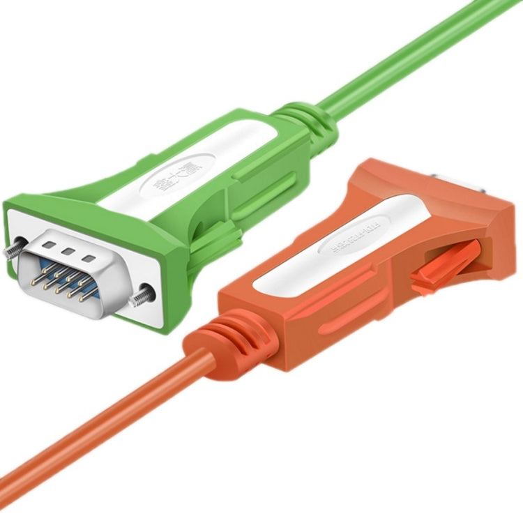 D.Y.TECH USB to RS232 Serial Cable(Green White 1.8M) - RS485 / RS232 Series by D.Y.TECH | Online Shopping South Africa | PMC Jewellery | Buy Now Pay Later Mobicred