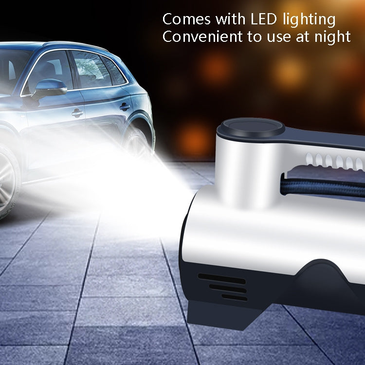 Car Inflatable Pump Portable Small Automotive Tire Refiner Pump, Style: Wired Digital Display With Lamp - Inflatable Pump by PMC TechLife | Online Shopping South Africa | PMC TechLife