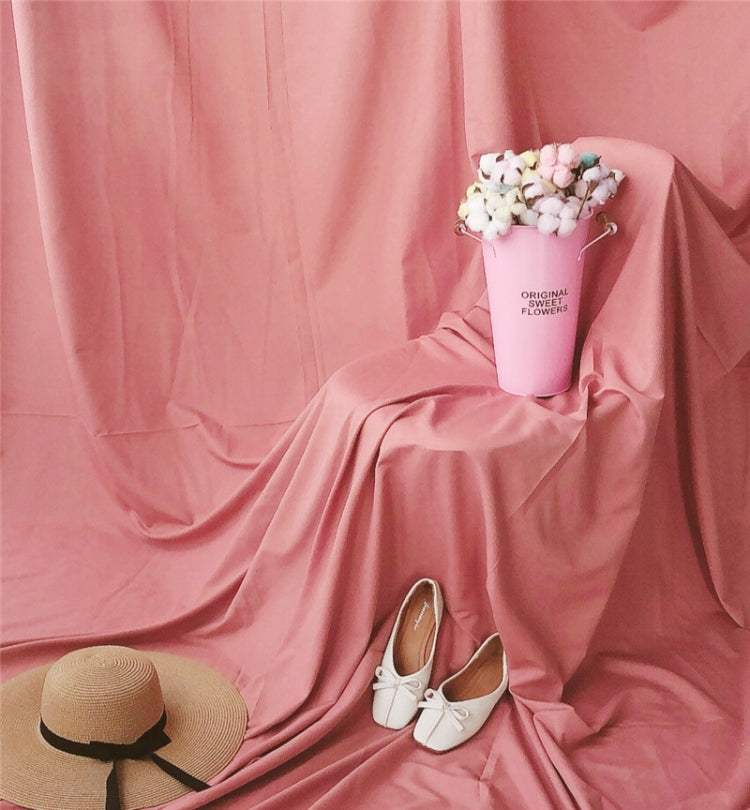 3 x 2.4m Photo Background Cloth Increased Widened Photography Cloth Live Broadcast Solid Color Cloth(Deep Pink) - free shipping - PMC TechLife - Order now!