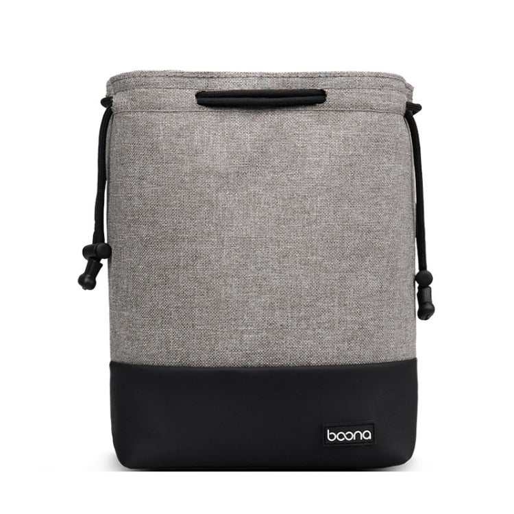 Baona Waterproof Micro SLR Camera Bag Protective Cover Drawstring Pouch Bag, Color: Medium Gray - free shipping - PMC TechLife - Order now!
