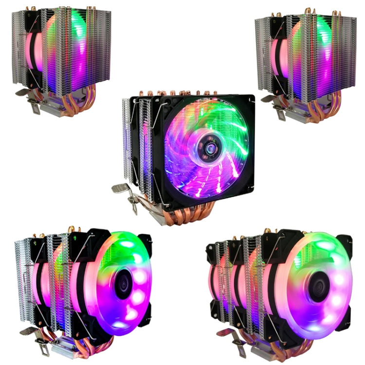 COOL STORM CT-4U-9cm Heat Pipe Dual-Tower CPU Radiator Copper Pipe 9 Cm Fan For Intel/AMD Platform Specification： Aurora Single Fan 4 Line - Fan Cooling by COOL STORM | Online Shopping South Africa | PMC Jewellery | Buy Now Pay Later Mobicred