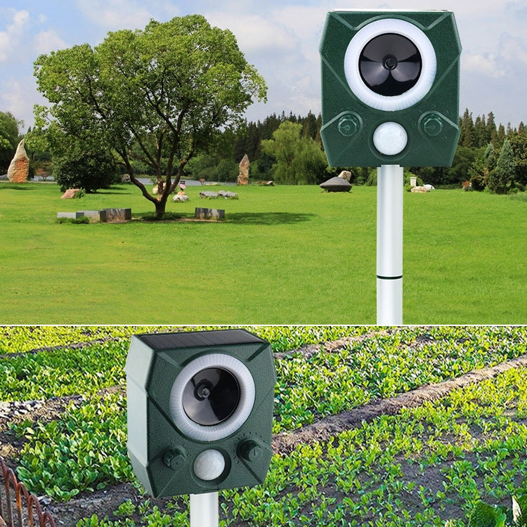 Electronic Rodent Repeller Ultrasonic Outdoor Animal Repeller(Green) - free shipping - PMC TechLife - Order now!