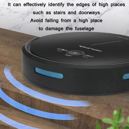 GEERLEPOL Smart Home Automatic Refilling Sweeping Robot, High Configuration Support Mobile Phone APP(Black) - Robot Vacuum Cleaner by GEERLEPOL | Online Shopping South Africa | PMC Jewellery | Buy Now Pay Later Mobicred