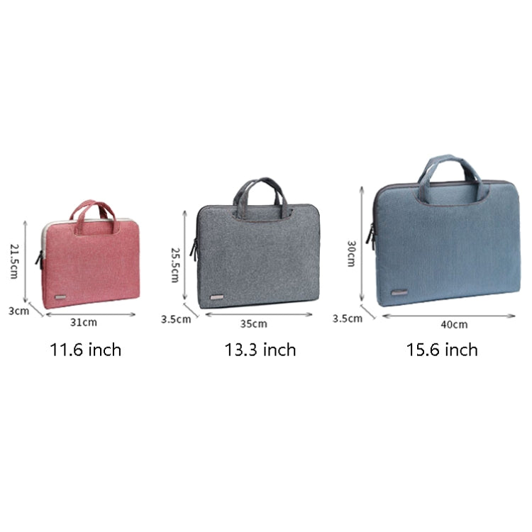 LiSEN LS-116 Simple Laptop Bag Business Laptop Liner Bag, Size: 11.6 inch(Snowflake Nylon Black) - Other by LiSEN | Online Shopping South Africa | PMC Jewellery | Buy Now Pay Later Mobicred