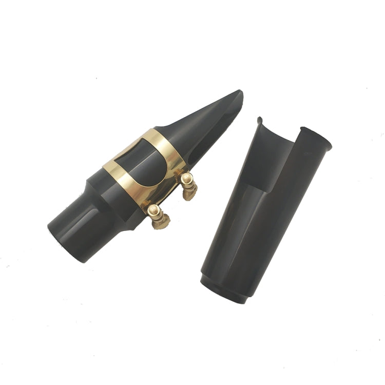 Saxophone Mouthpiece + Hat Clip Wind Instrument Accessories, Specification: Alto - Wind Instruments Accessories by PMC Jewellery | Online Shopping South Africa | PMC Jewellery