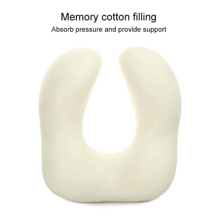 Magnetic Memory Foam U-shaped Pillow Suitable for Travel Solid Pillows(Blue) - Cushions & Pillows by PMC TechLife | Online Shopping South Africa | PMC TechLife | Buy Now Pay Later Mobicred
