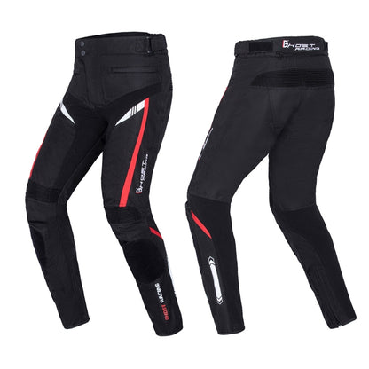 GHOST RACING GR-K06 Motorcycle Riding Trousers Racing Motorcycle Anti-Fall Windproof Keep Warm Pants, Size: XXL(Black) - Protective Gear by GHOST RACING | Online Shopping South Africa | PMC Jewellery | Buy Now Pay Later Mobicred