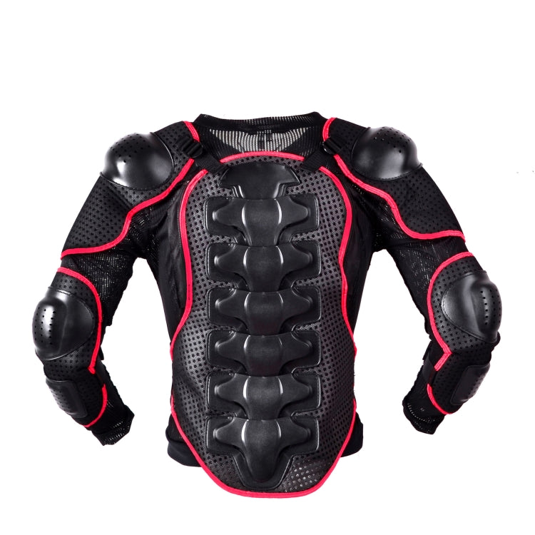 GHOST RACING F060 Motorcycle Armor Suit Riding Protective Gear Chest Protector Elbow Pad Fall Protection Suit, Size: M(Red) - Protective Gear by GHOST RACING | Online Shopping South Africa | PMC Jewellery | Buy Now Pay Later Mobicred
