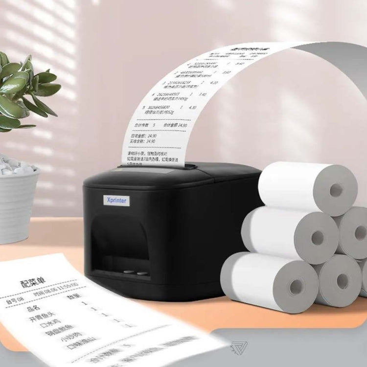 Xprinter XP-T80 72mm Portable Express List Thermal Receipt Printer, Style:USB Port(UK Plug) - free shipping - PMC TechLife - Order now!