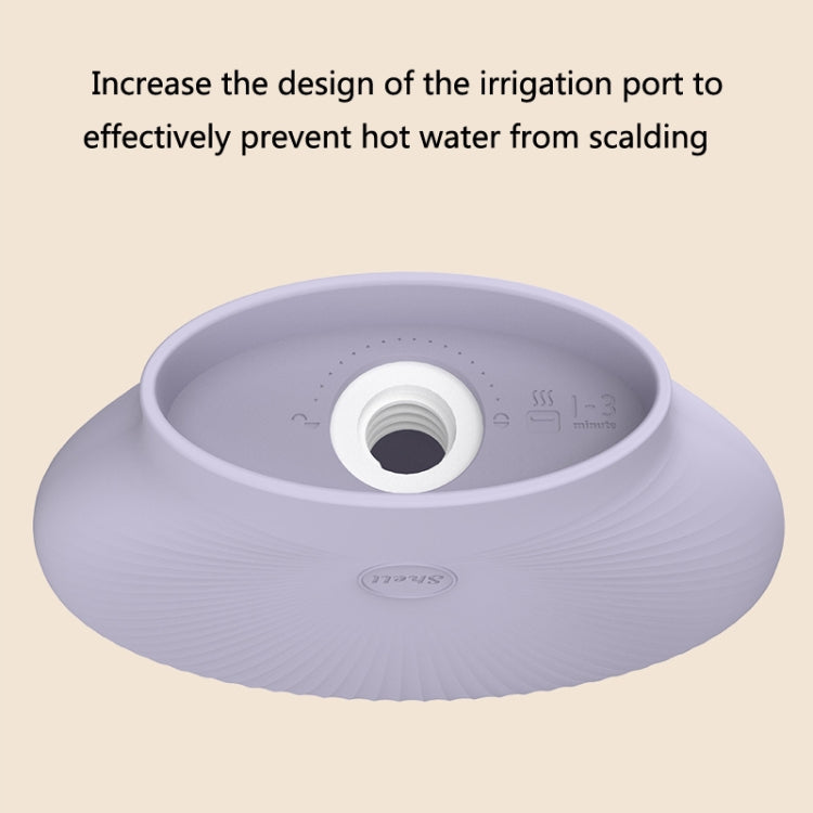 Shell Cartoon Silicone Water Injection Warm Water Bag Hand Warmer(Green) - Hot Water Bags by PMC TechLife | Online Shopping South Africa | PMC TechLife | Buy Now Pay Later Mobicred