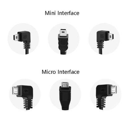 H516 Recording Step-down Line Shrinkage Video Car Charger Line Parking Monitoring Three-Core Power Cord, Model: Without Fuse(Micro Straight) - Cables & Connectors by PMC Jewellery | Online Shopping South Africa | PMC Jewellery | Buy Now Pay Later Mobicred