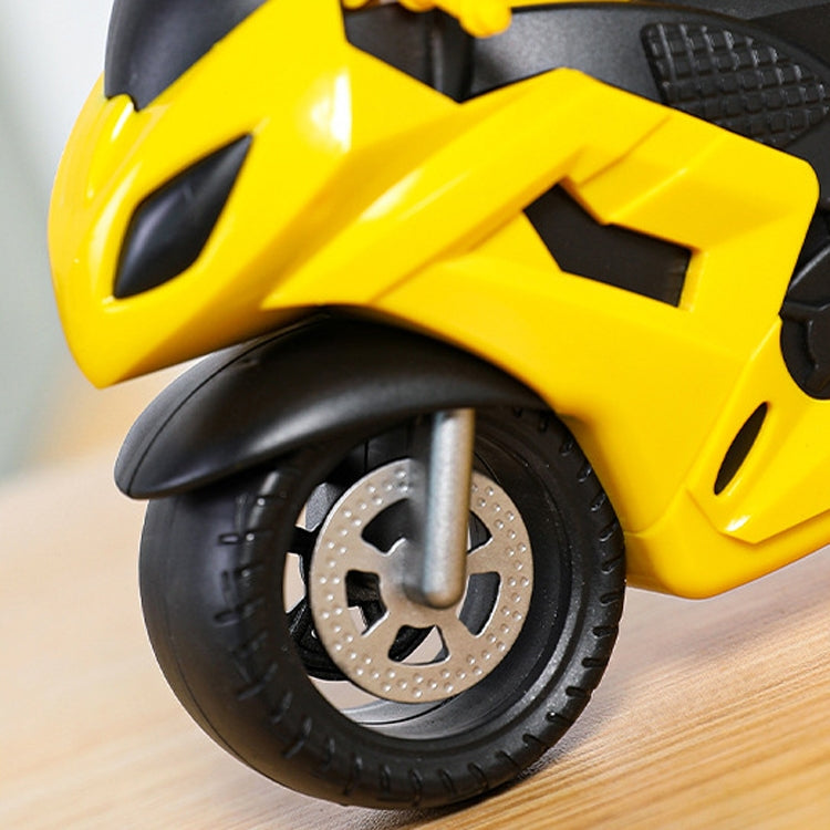 Motorcycle Alarm Clock Ornaments Creative Child Gift Clock(Red Motorcycle Racing) - Alarm Clocks by PMc TechLife | Online Shopping South Africa | PMc TechLife | Buy Now Pay Later Mobicred
