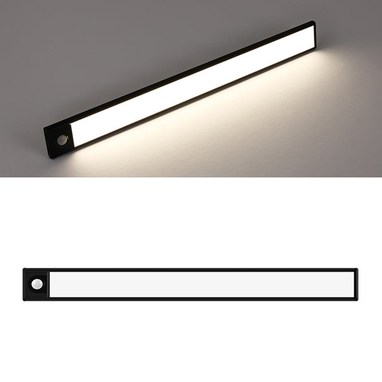 Intelligent Automatic Human Body Induction Wireless LED Lamp 40cm(Black + Neutral Light) - Sensor LED Lights by PMc TechLife | Online Shopping South Africa | PMc TechLife | Buy Now Pay Later Mobicred