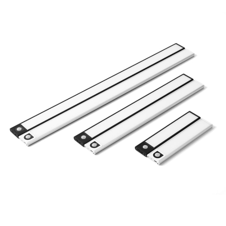 Intelligent Automatic Human Body Induction Wireless LED Lamp 40cm(Black + White Light) - Sensor LED Lights by PMC TechLife | Online Shopping South Africa | PMC TechLife | Buy Now Pay Later Mobicred