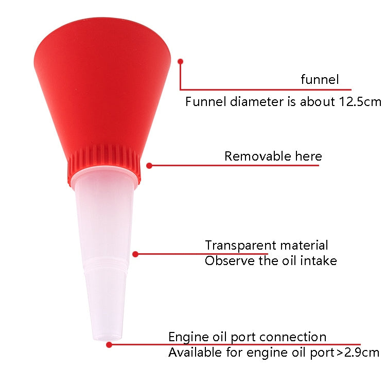 Car Plus Oil Funnel Tool Oil Filling Machine, Specification: A Version - Engine Repair Tools by PMC Jewellery | Online Shopping South Africa | PMC Jewellery | Buy Now Pay Later Mobicred