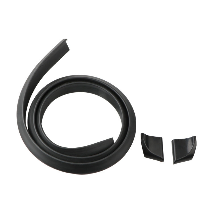 Car Universal Tail Paste Top Wing, Specification: 4.5cm Matte Black - Decorative Strip by PMC TechLife | Online Shopping South Africa | PMC TechLife | Buy Now Pay Later Mobicred