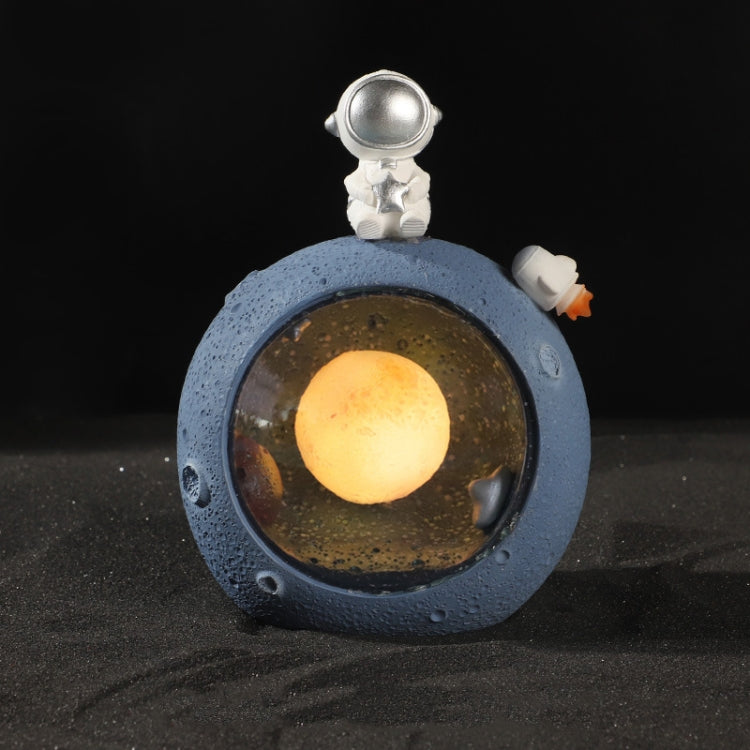 W1153 Resin Planet Night Light Home Decorations, Style: Silver Star - Night Lights by PMC TechLife | Online Shopping South Africa | PMC TechLife | Buy Now Pay Later Mobicred