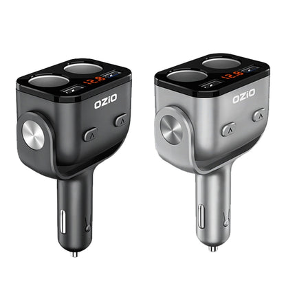 Ozio Car Charger Cigarette Lighter With USB Plug Car Charger, Model: Y34Q 5.3A Black - Cigar Socket by PMC Jewellery | Online Shopping South Africa | PMC Jewellery