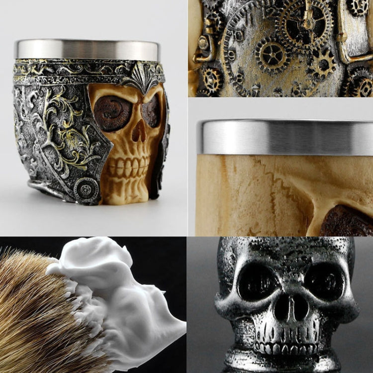 Skull Cleansing Shaving and Foaming Tools, Color Classification: Armor Bubbling Bowl, Random Color Delivery - free shipping - PMC TechLife - Order now!