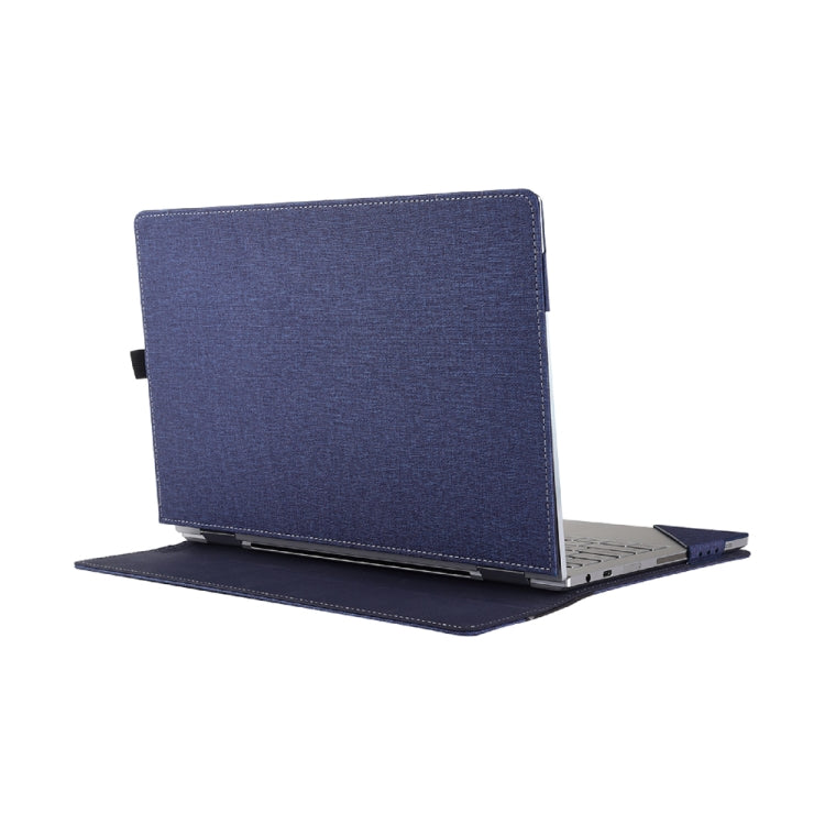 Multifunctional PU Leather Laptop Case With Stand Function, Color: 15.6 inch Blue - 15.6 - 17 inch by PMC Jewellery | Online Shopping South Africa | PMC Jewellery | Buy Now Pay Later Mobicred