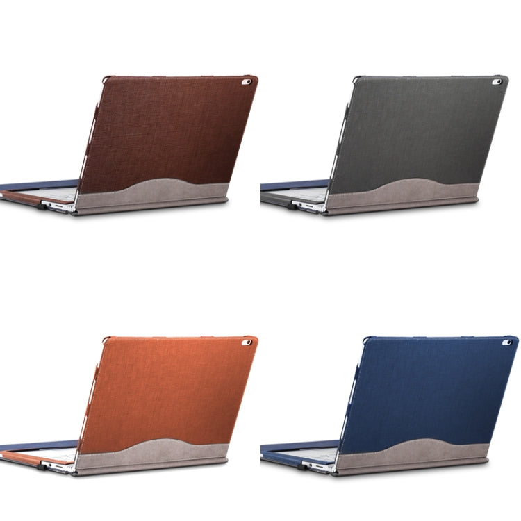 PU Leather Laptop Protective Sleeve For Microsoft Surface Book 3 13.5 inches(Deep Blue) - Other by PMC Jewellery | Online Shopping South Africa | PMC Jewellery | Buy Now Pay Later Mobicred