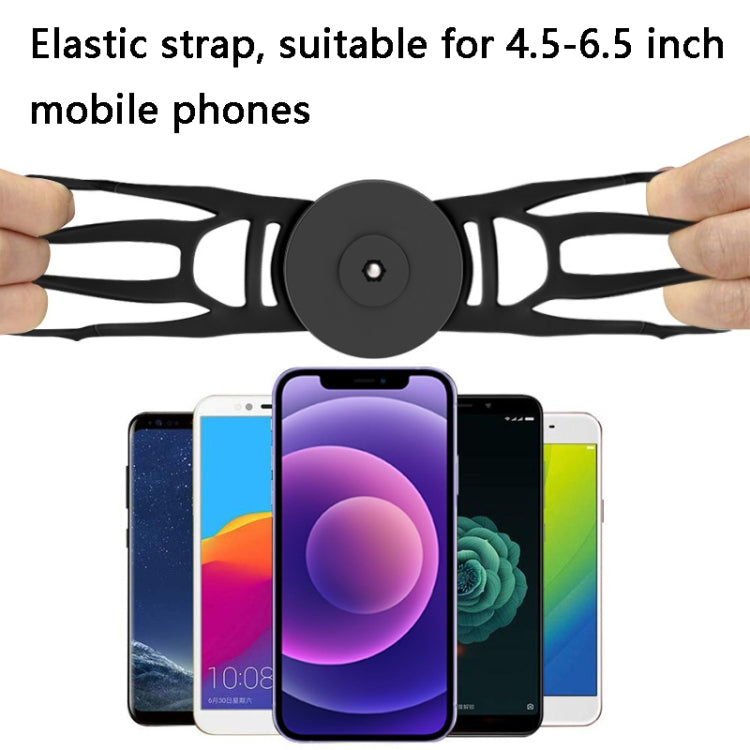M-8 Multi-Functional 360 Rotating Bicycle Phone Frame(Black) - Holders by PMC TechLife | Online Shopping South Africa | PMC TechLife | Buy Now Pay Later Mobicred