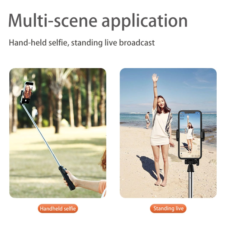 CYKE Folding Telescopic Mobile Phone Broadcast Stand Tripod, Specification: A31-0.8m (Without Light) - Stand by CYKE | Online Shopping South Africa | PMC Jewellery | Buy Now Pay Later Mobicred