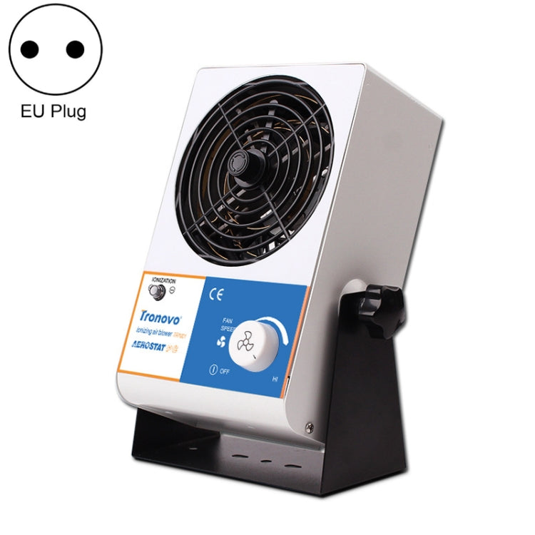 TRONOVO TR7001 Desktop Anti-Static Eliminator Anti-Static Small Ion Fan, EU Plug - Electric Fans by PMC Jewellery | Online Shopping South Africa | PMC Jewellery | Buy Now Pay Later Mobicred