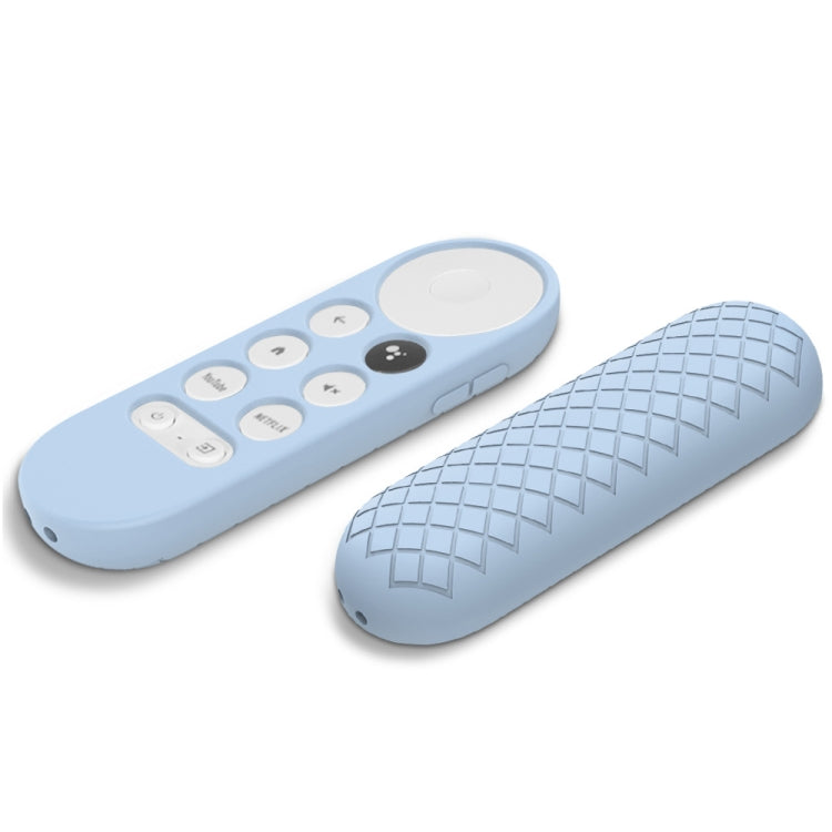 2 PCS Silicone Protective Shell for Google Chromecast 2020 Remote Control(Black) - Remote Control Covers by PMC TechLife | Online Shopping South Africa | PMC TechLife
