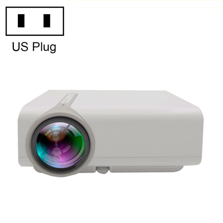 YG530 Home LED Small HD 1080P Projector, Specification: US Plug(White) - LED Projector by PMC Jewellery | Online Shopping South Africa | PMC Jewellery | Buy Now Pay Later Mobicred