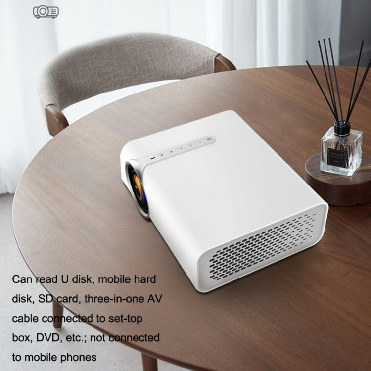 YG530 Home LED Small HD 1080P Projector, Specification: US Plug(White) - LED Projector by PMC Jewellery | Online Shopping South Africa | PMC Jewellery | Buy Now Pay Later Mobicred